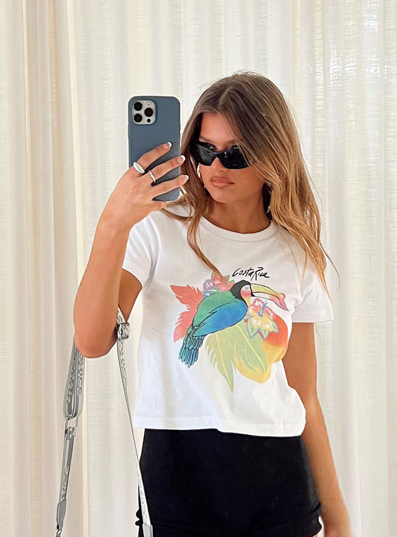 Costa Rica Tee White-Heyiad