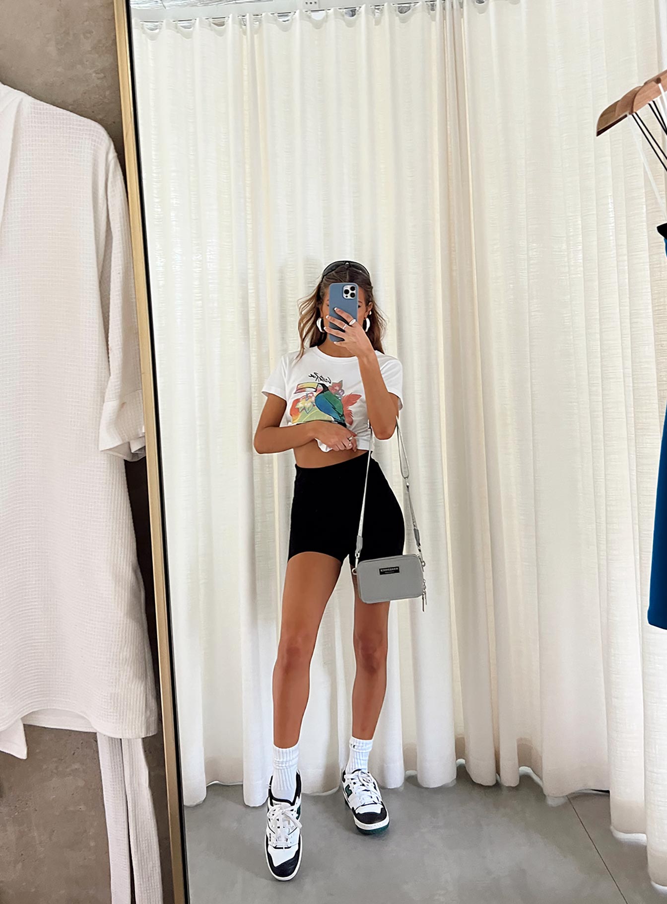 Ivy Bike Shorts Black-Heyiad