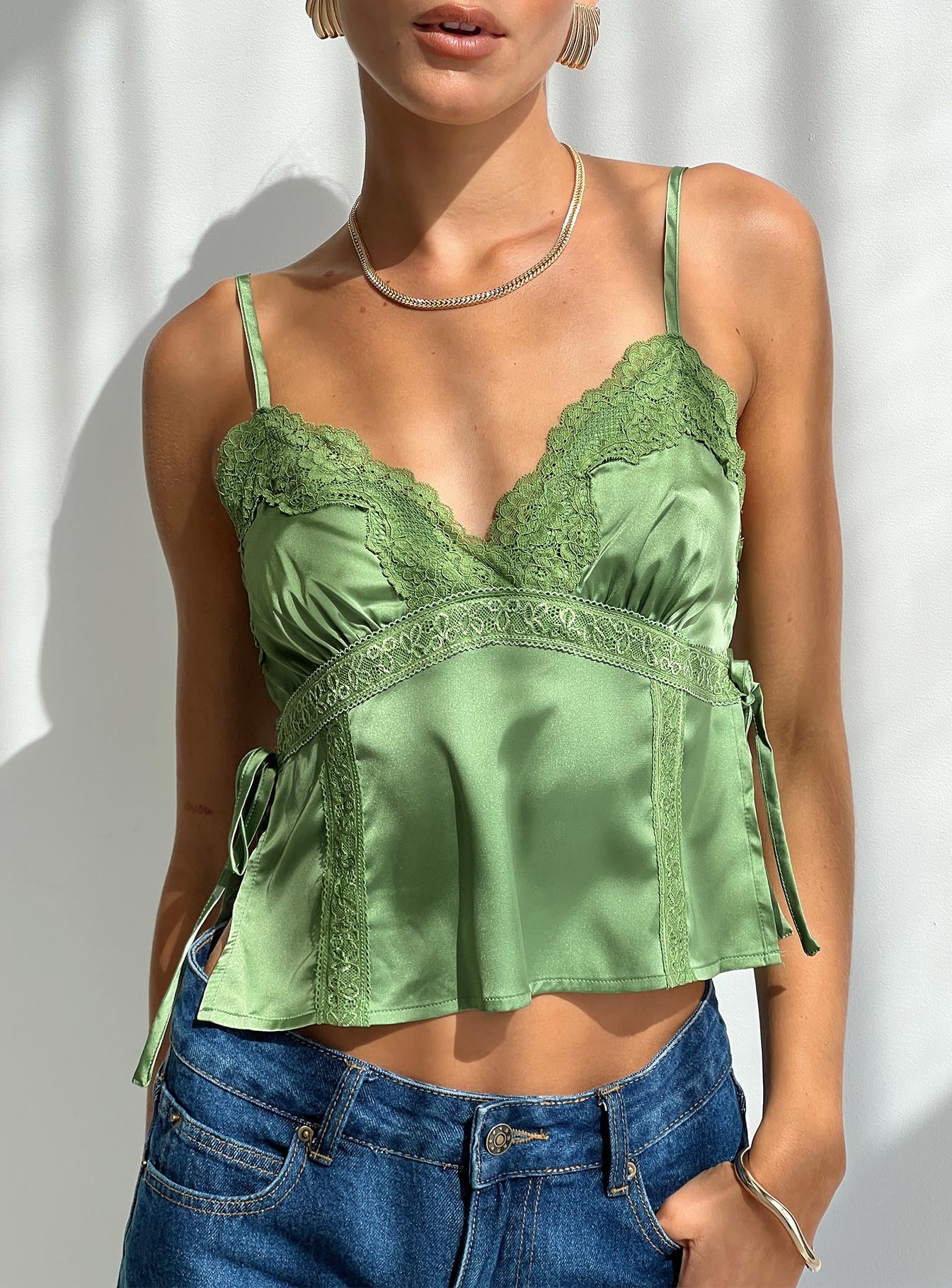 Isolind Top Apple Green-Heyiad