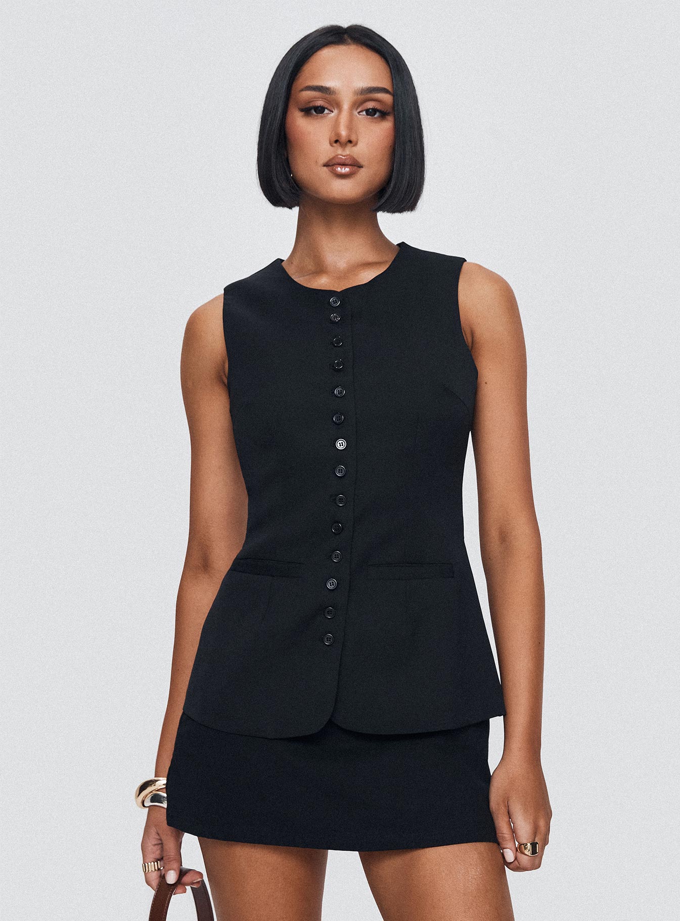 Islington Top Black-Heyiad
