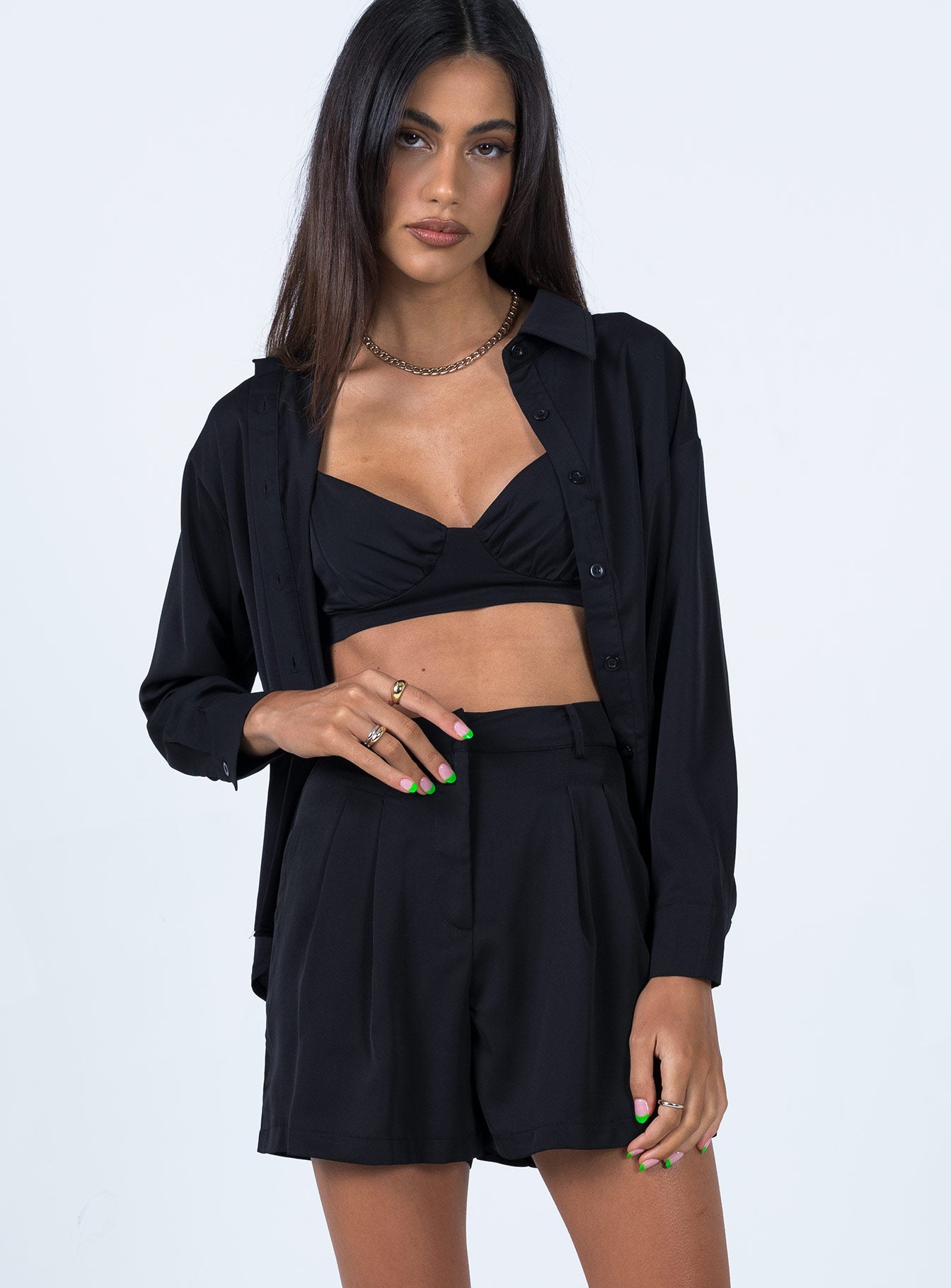 Kaitlyn 3 Piece Set Black-Heyiad