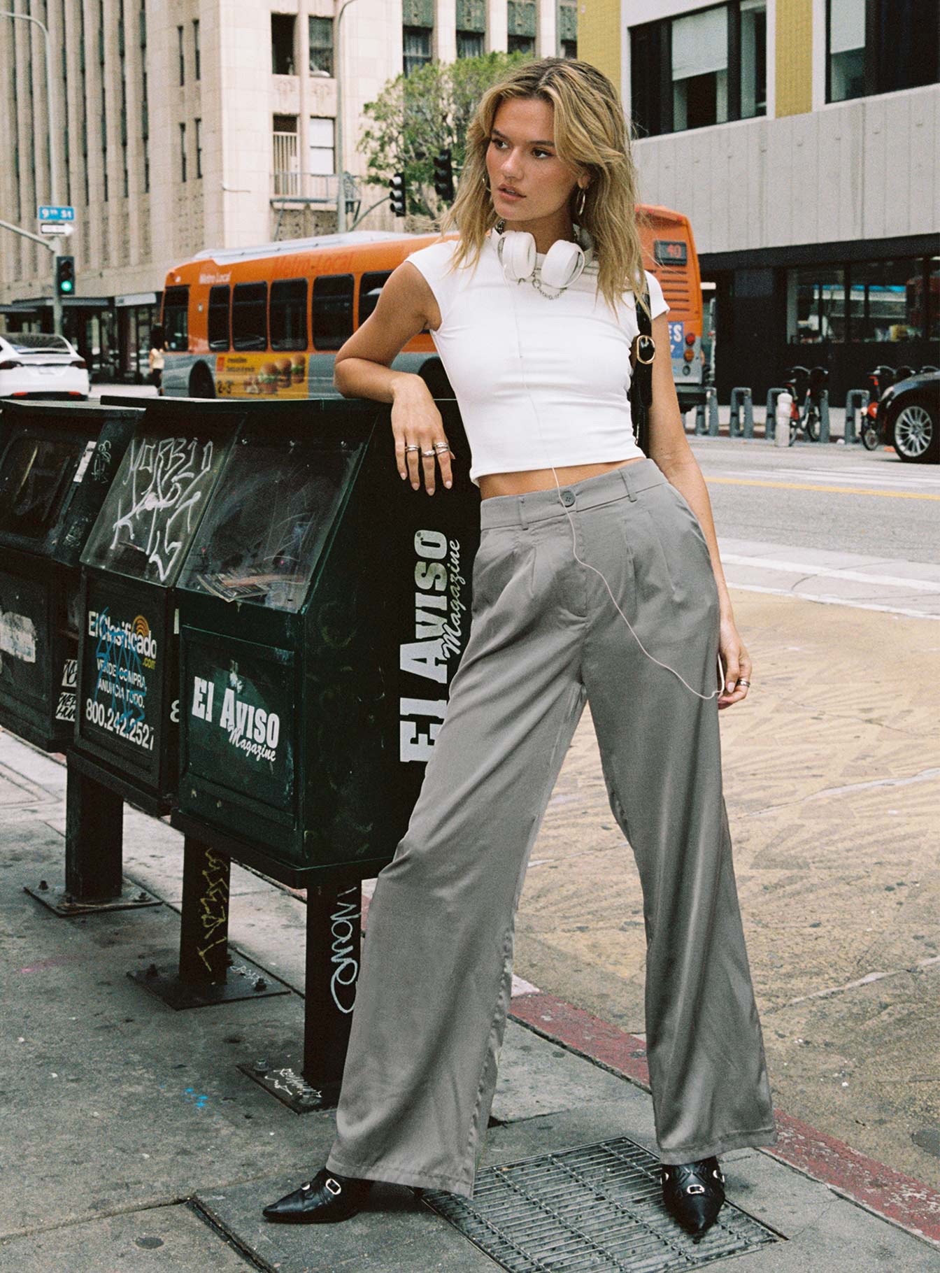 Kacey Pants Slate-Heyiad
