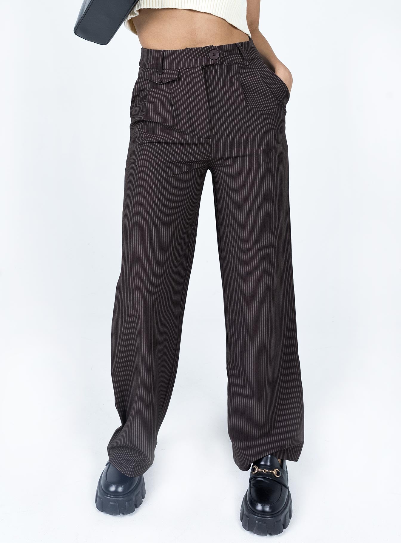 Karcher Pants Brown-Heyiad