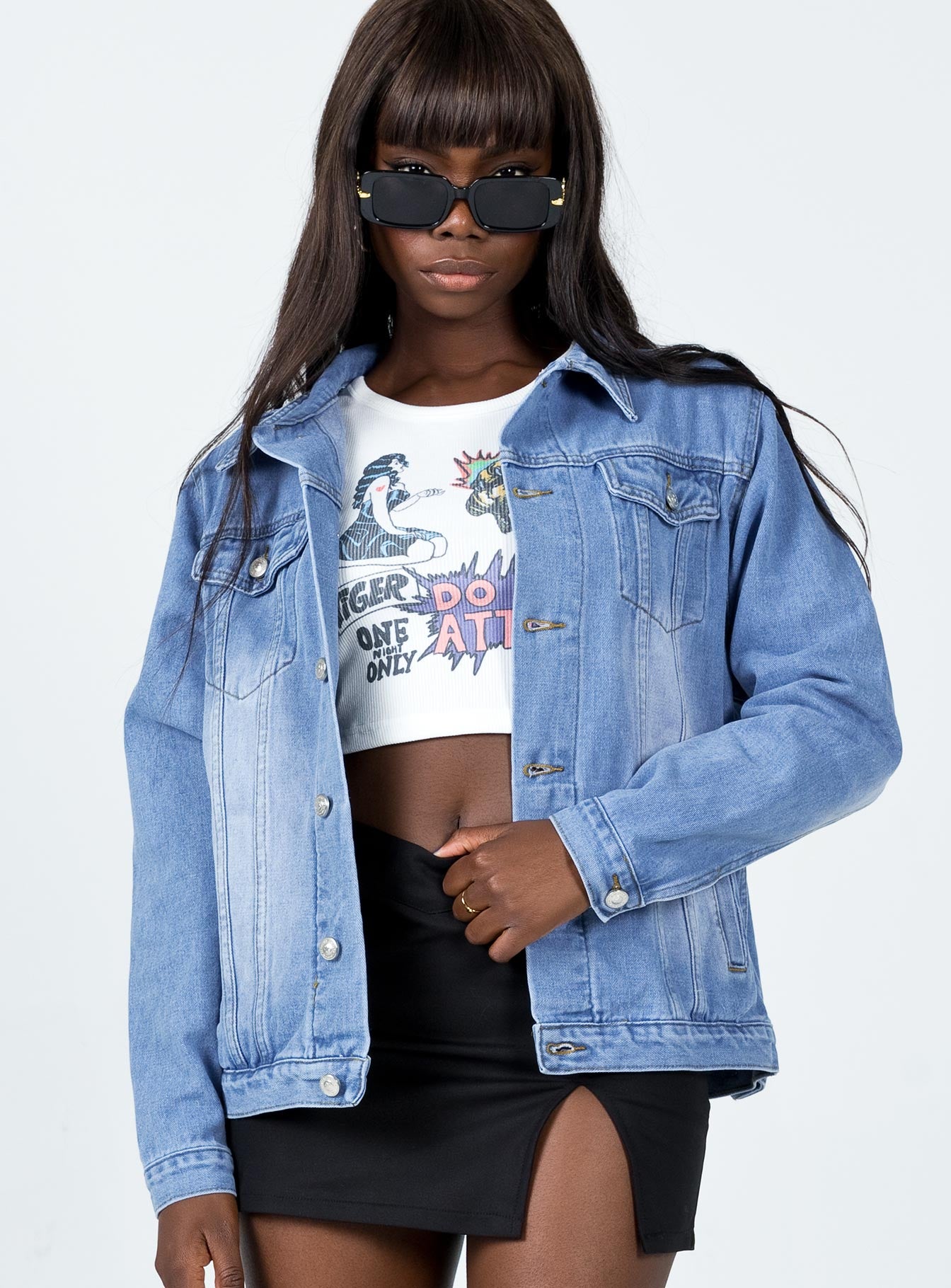 Jenifer Denim Jacket-Heyiad