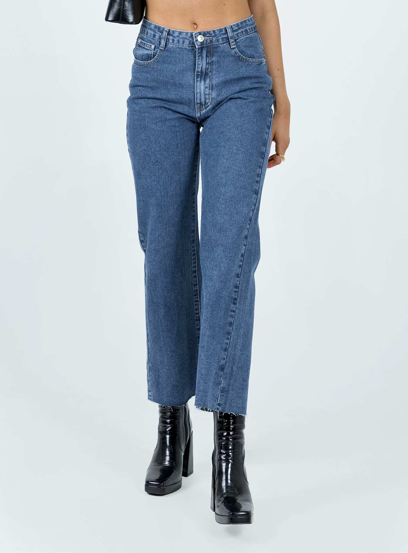 Denver Denim Jeans Dark Wash-Heyiad