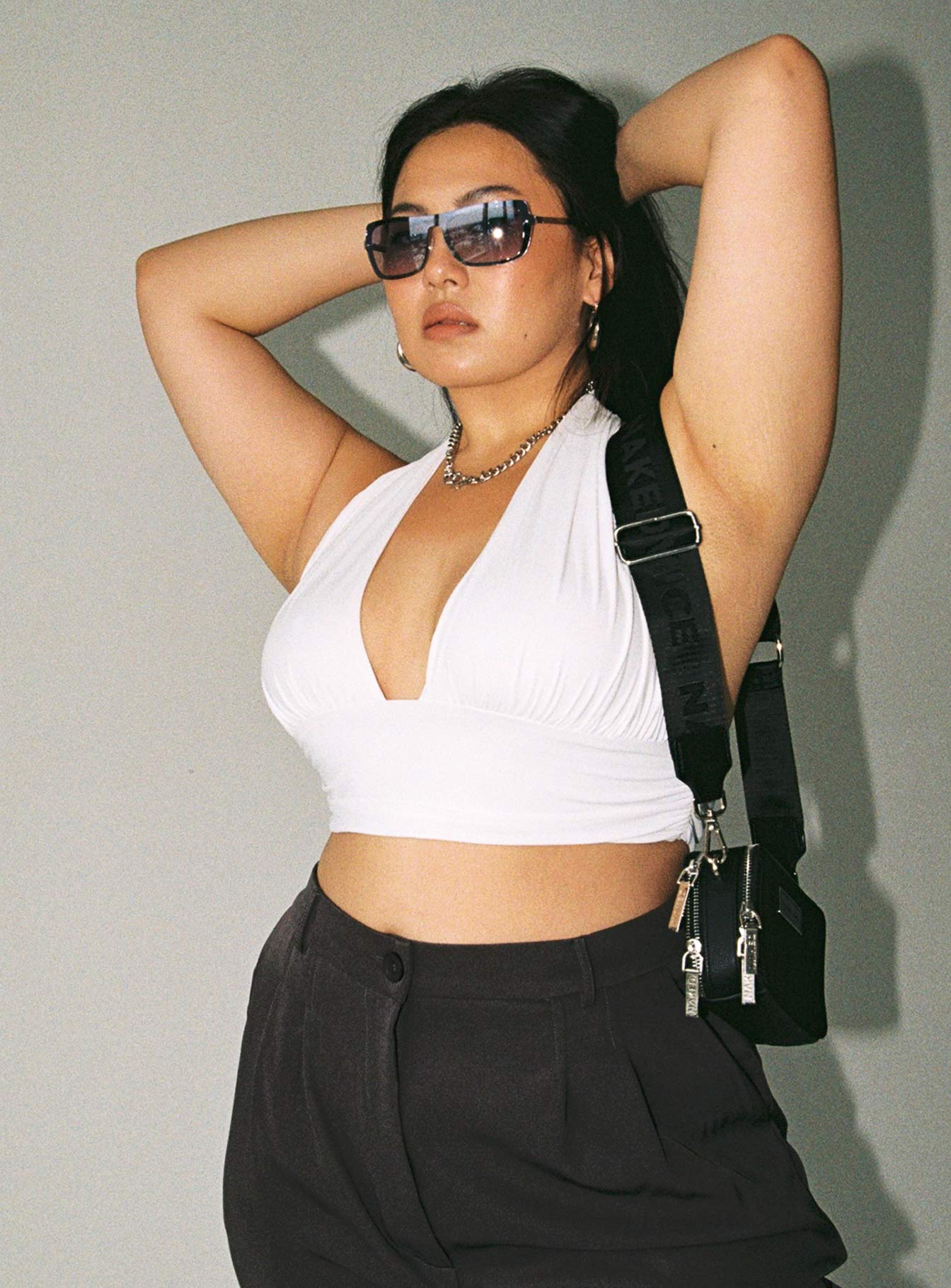 Jordy Top White Curve-Heyiad