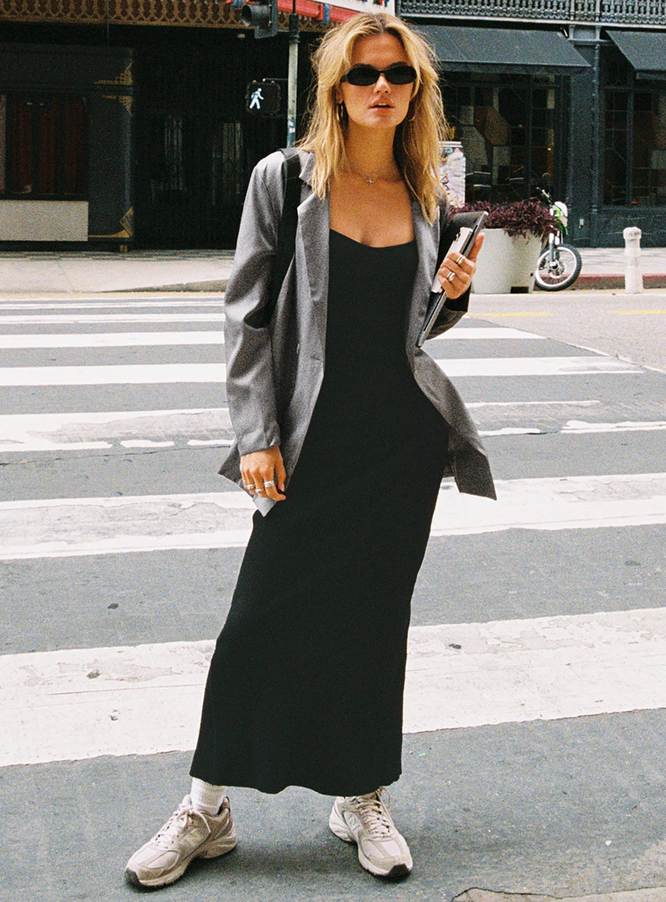 Deagon Blazer Grey-Heyiad