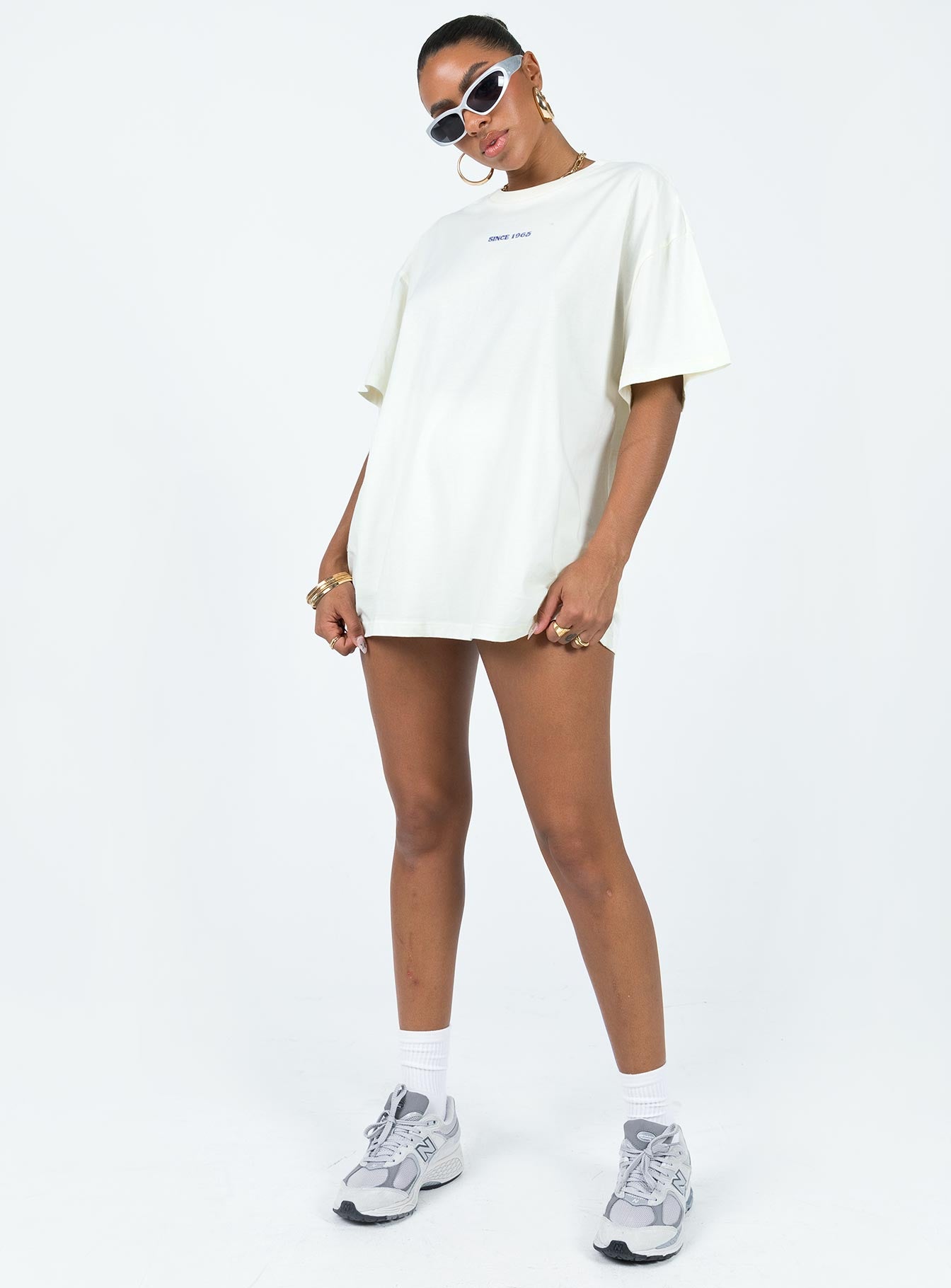 Italian Tomatoes Oversized Tee Multi-Heyiad