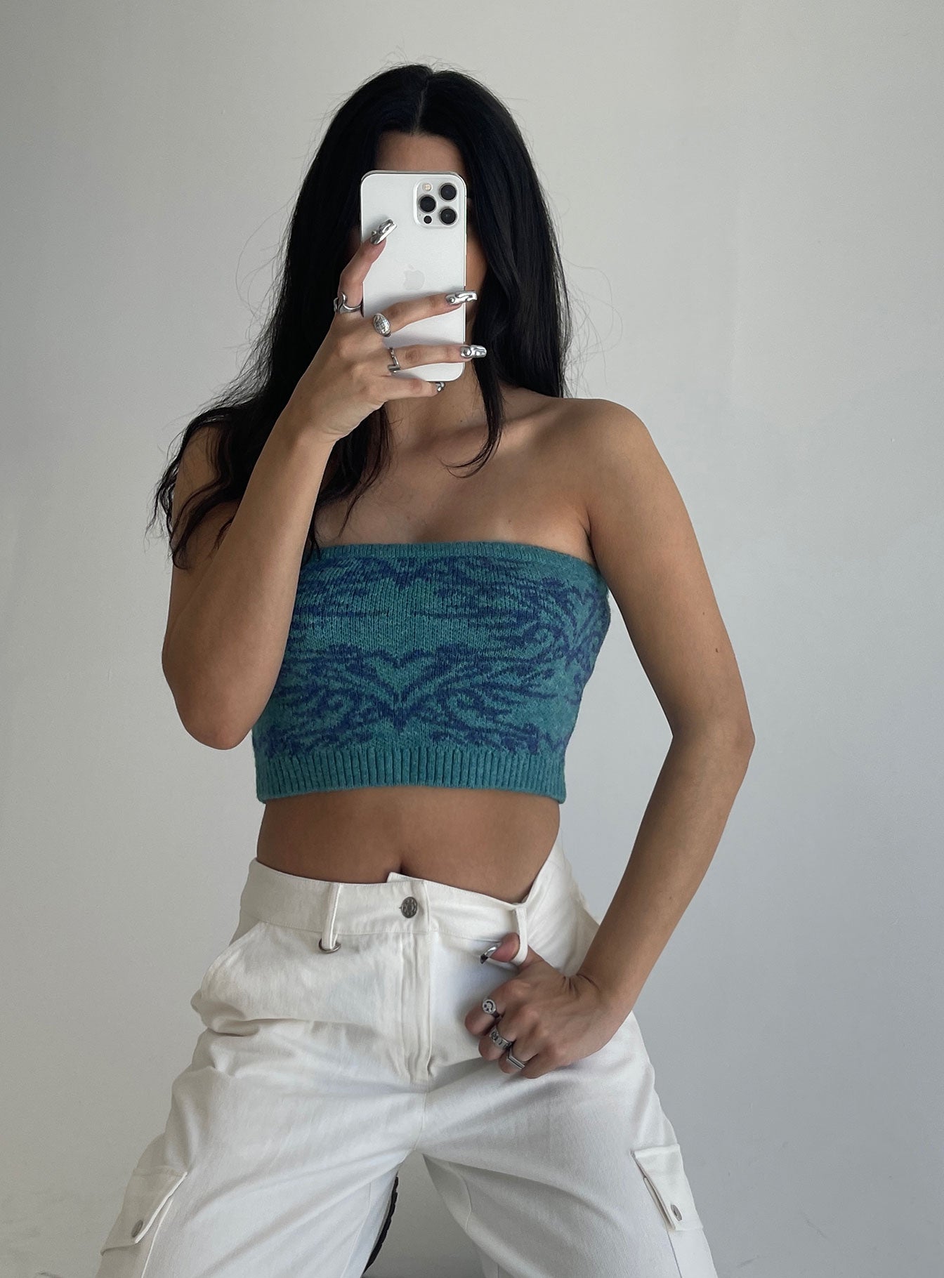 Jovi Top Blue / Green-Heyiad