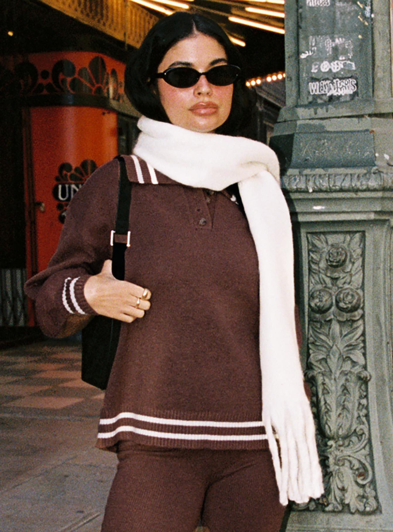 July Scarf Cream-Heyiad