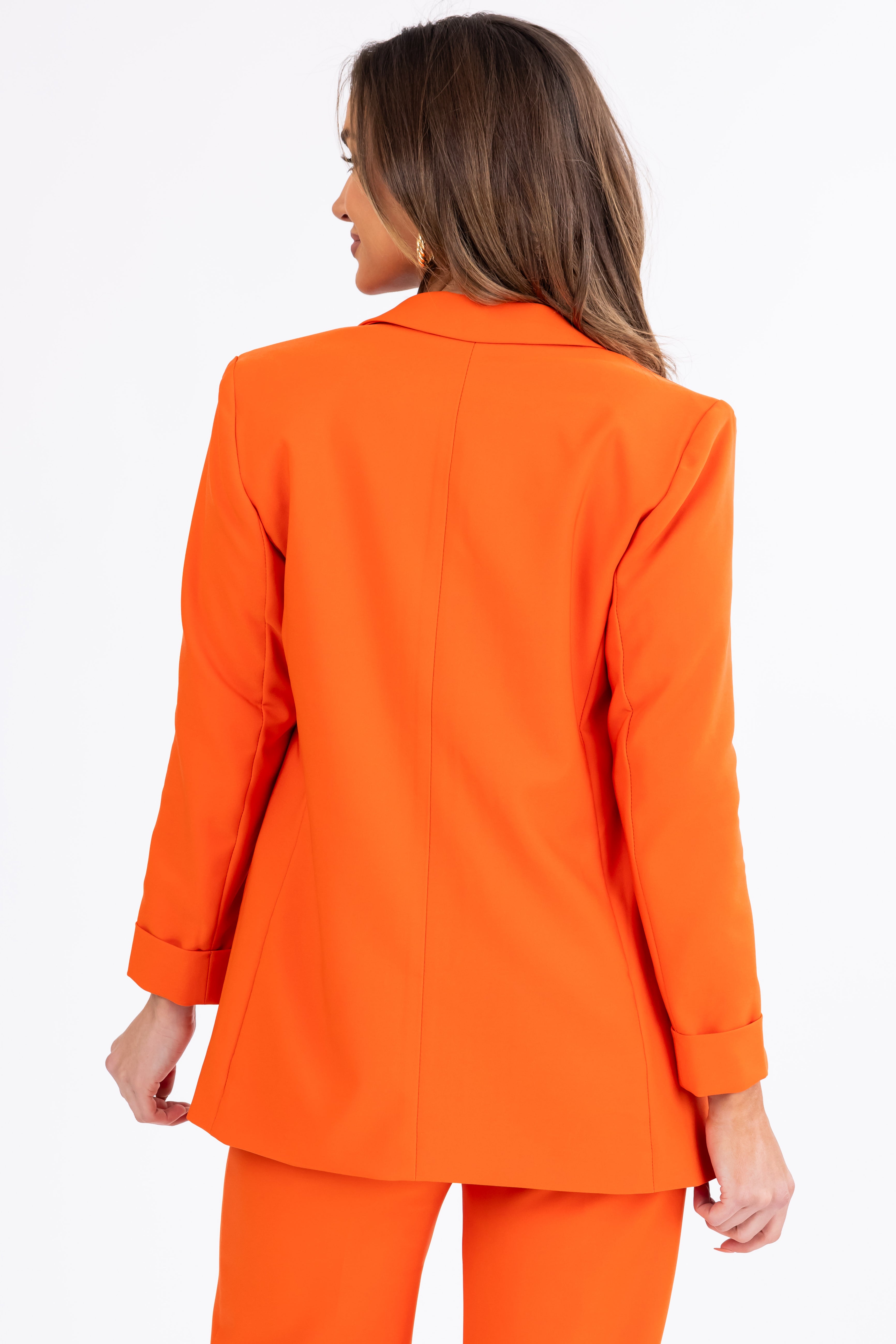 Emily Fire Longline Open Blazer-Newayad