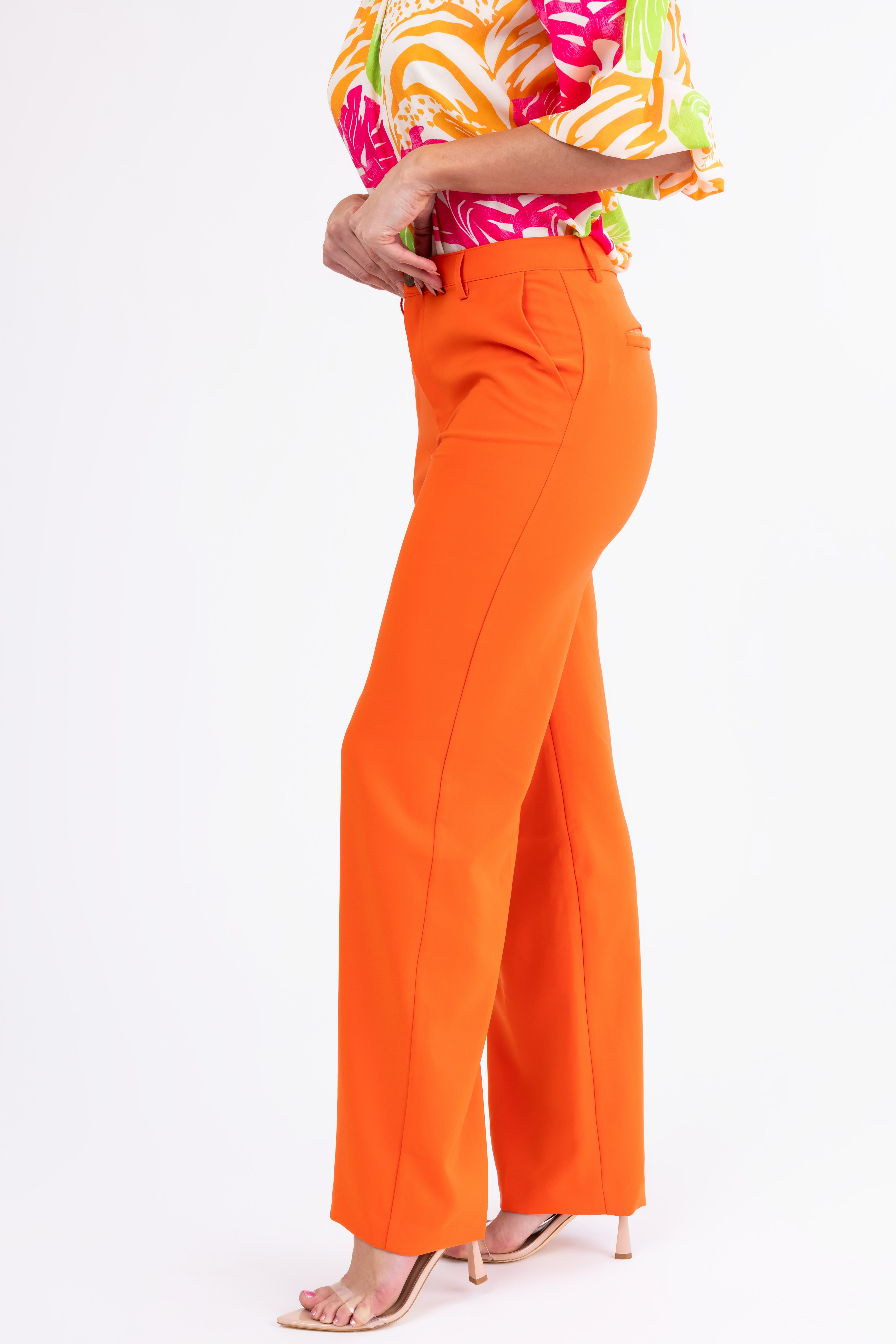 Emily Fire Straight Leg Dress Pants-Newayad