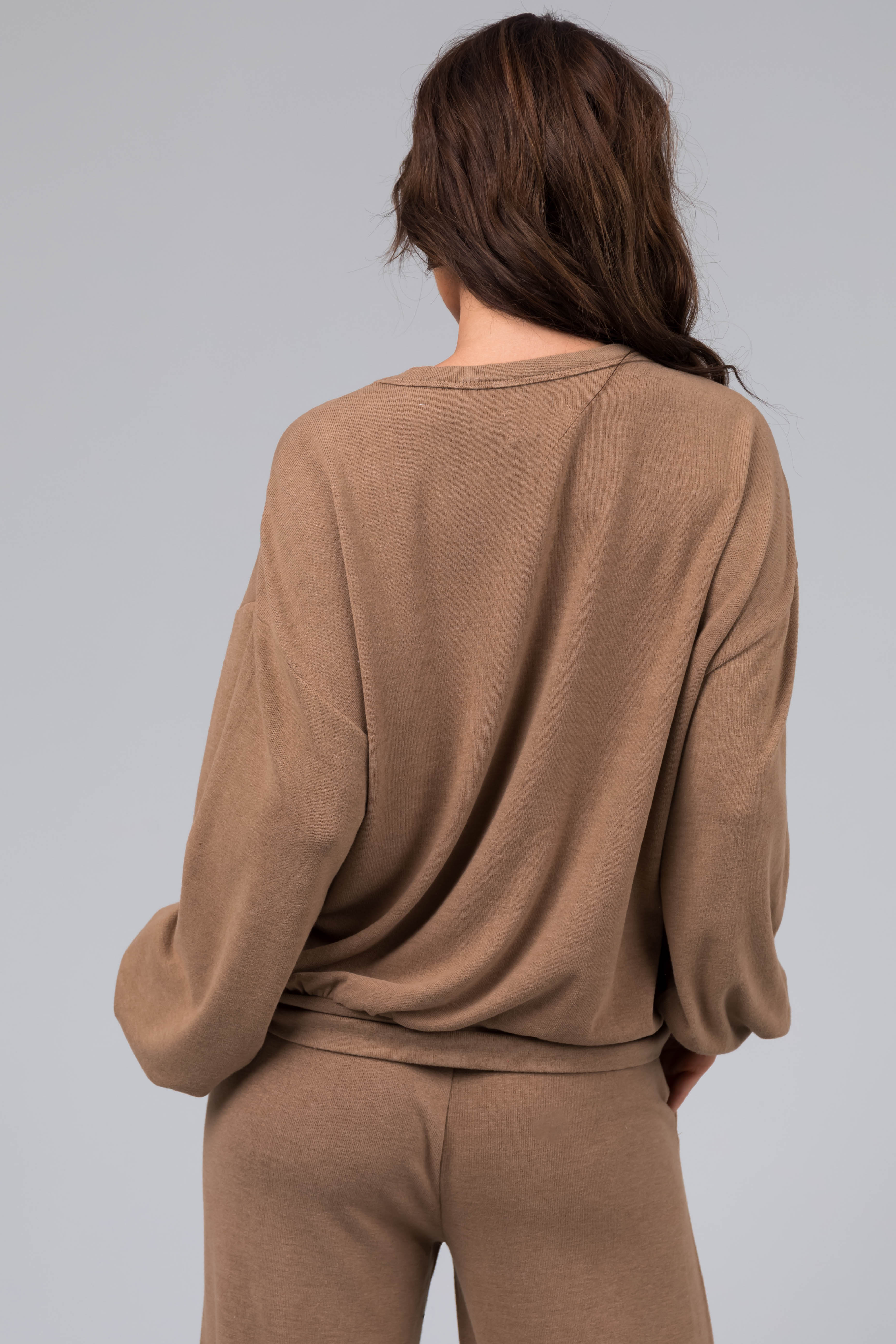 Peanut Soft Button Up Cardigan-Newayad