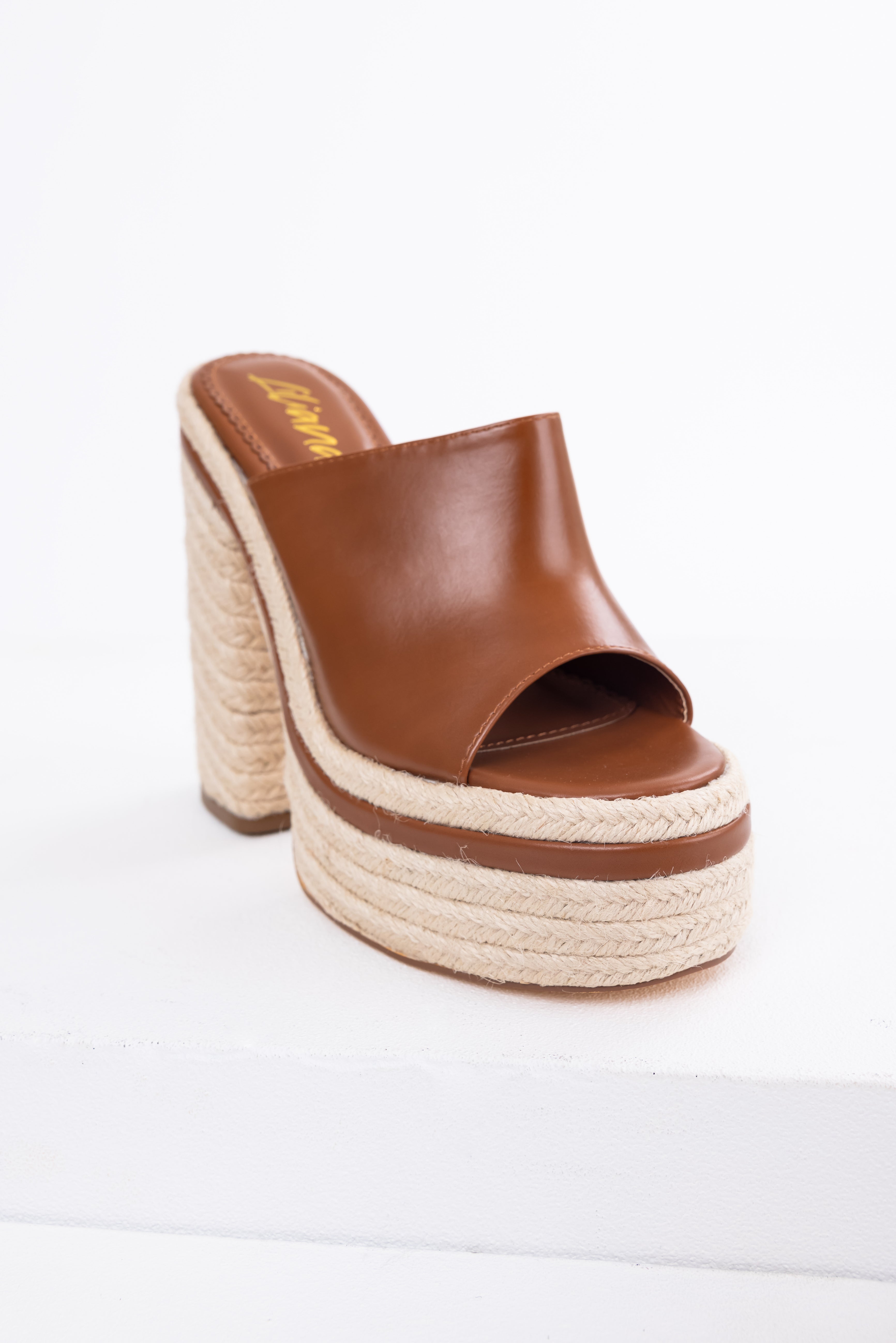 Spice High Heel Espadrille Platform Sandals-Newayad