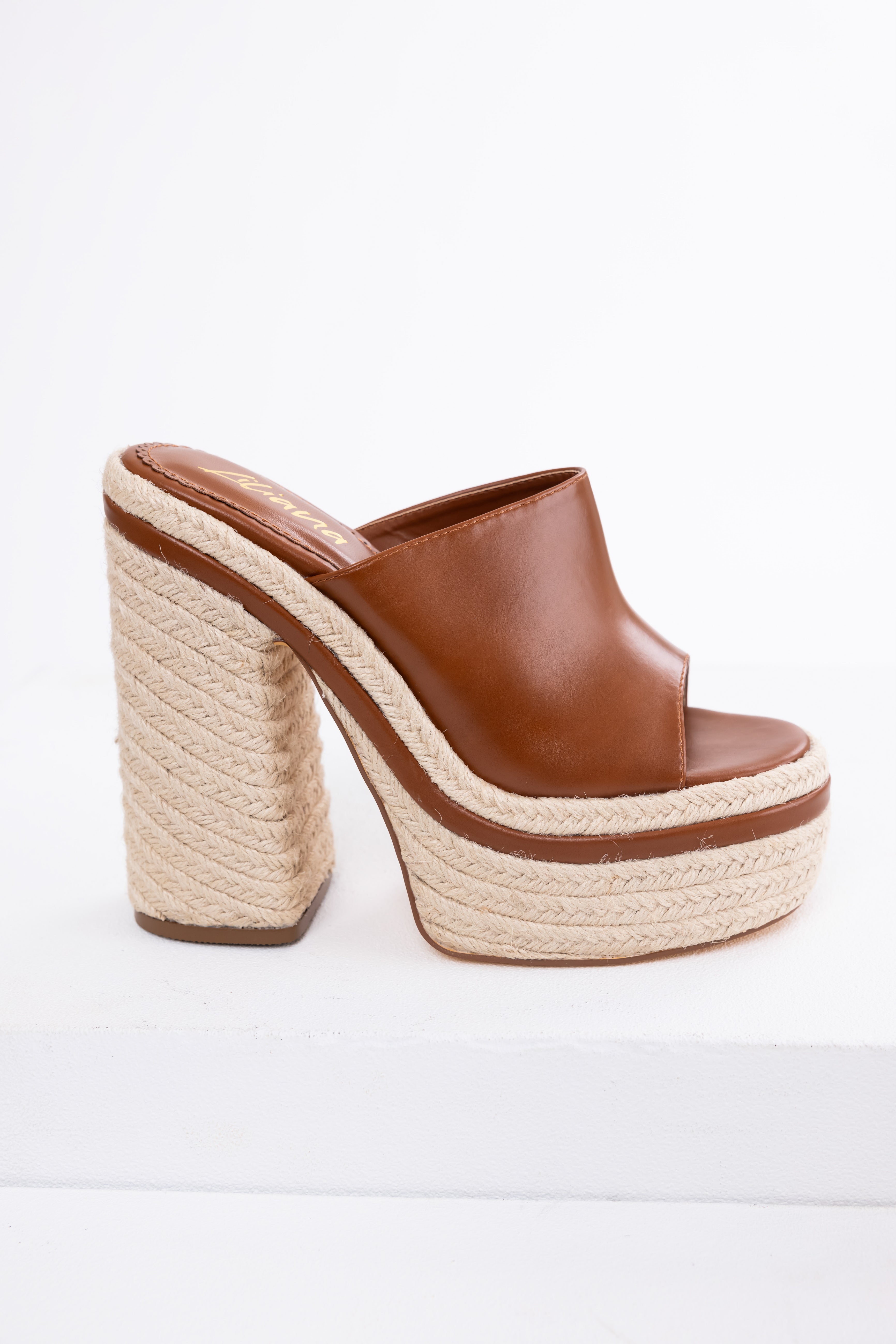 Spice High Heel Espadrille Platform Sandals-Newayad