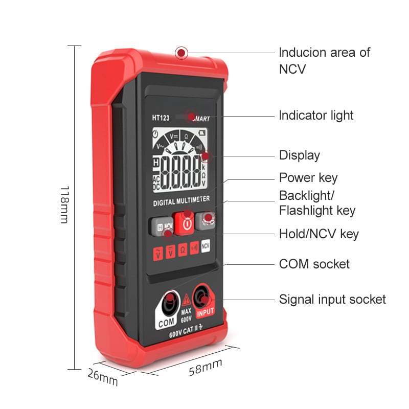 HT Automatic Digital Multimeter