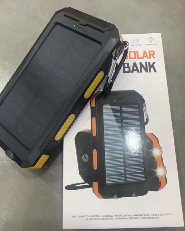 🔥Waterproof Solar Power Bank