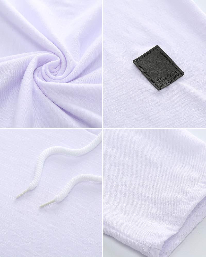 Men's Textured Solid Color High Quality Pullover Hoodies Soft Breathable