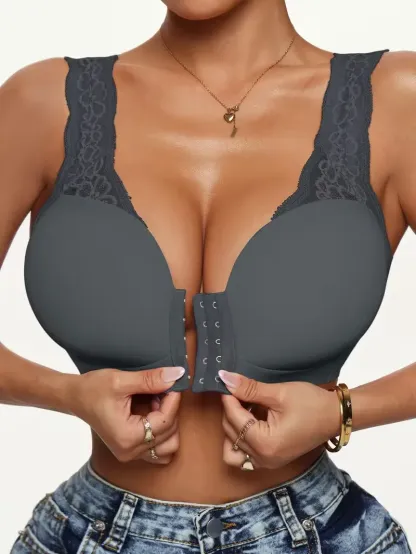 Triumph® 4dílná 👑 podprsenka plus size front bra