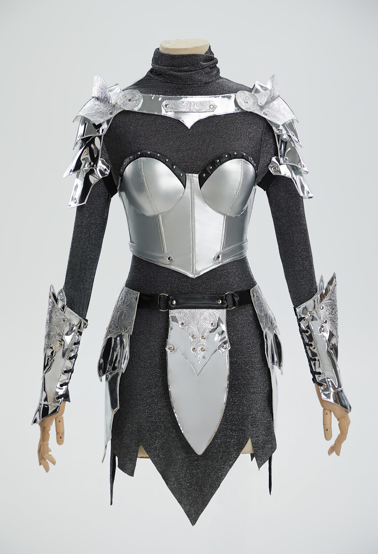 The Silverglass Knit with Knight Dress