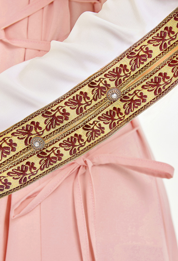 Medieval Renaissance Costume Vintage Retro Blue Green Puff Sleeves Fake Two Piece Dress