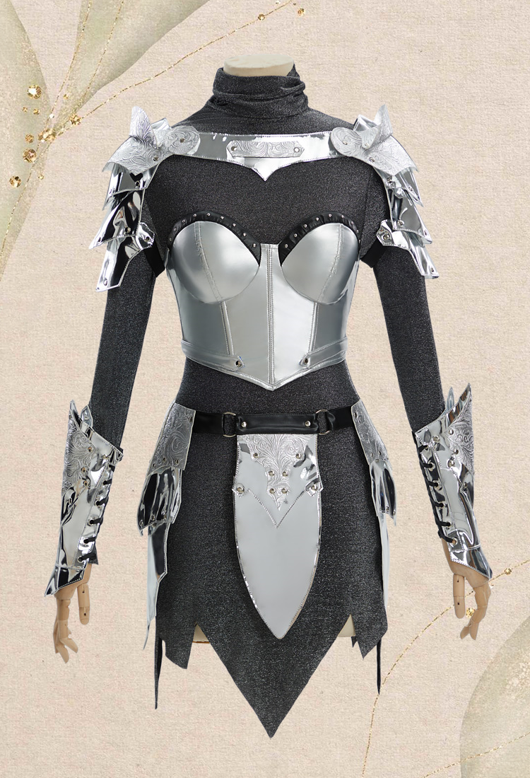 The Silverglass Knit with Knight Dress