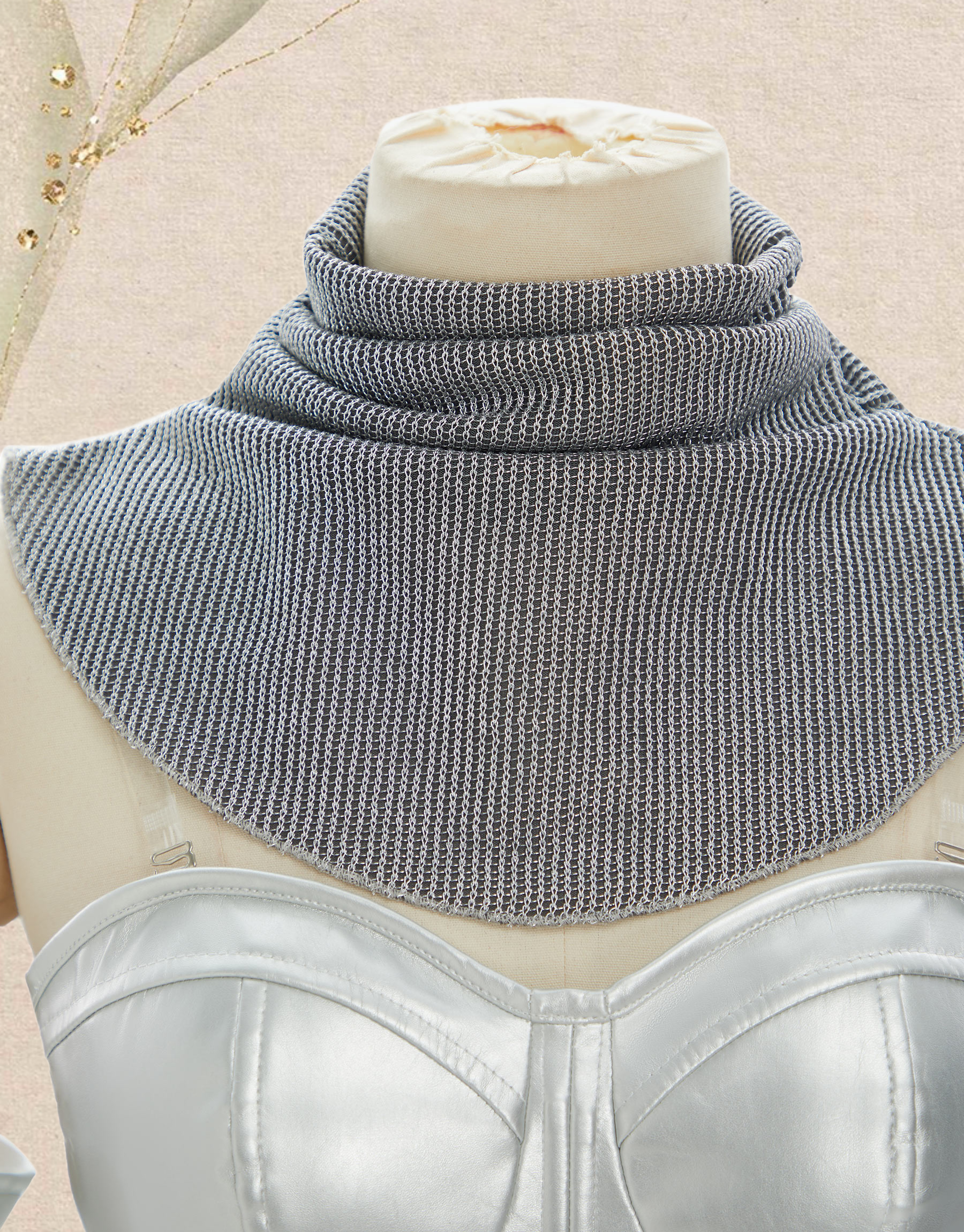 The Ironweave Knit with Knight Corset and Skirt