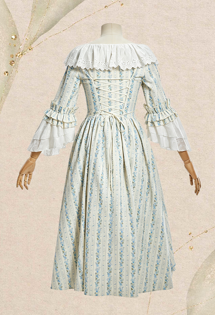 The Floret Cascade Rococo Dress