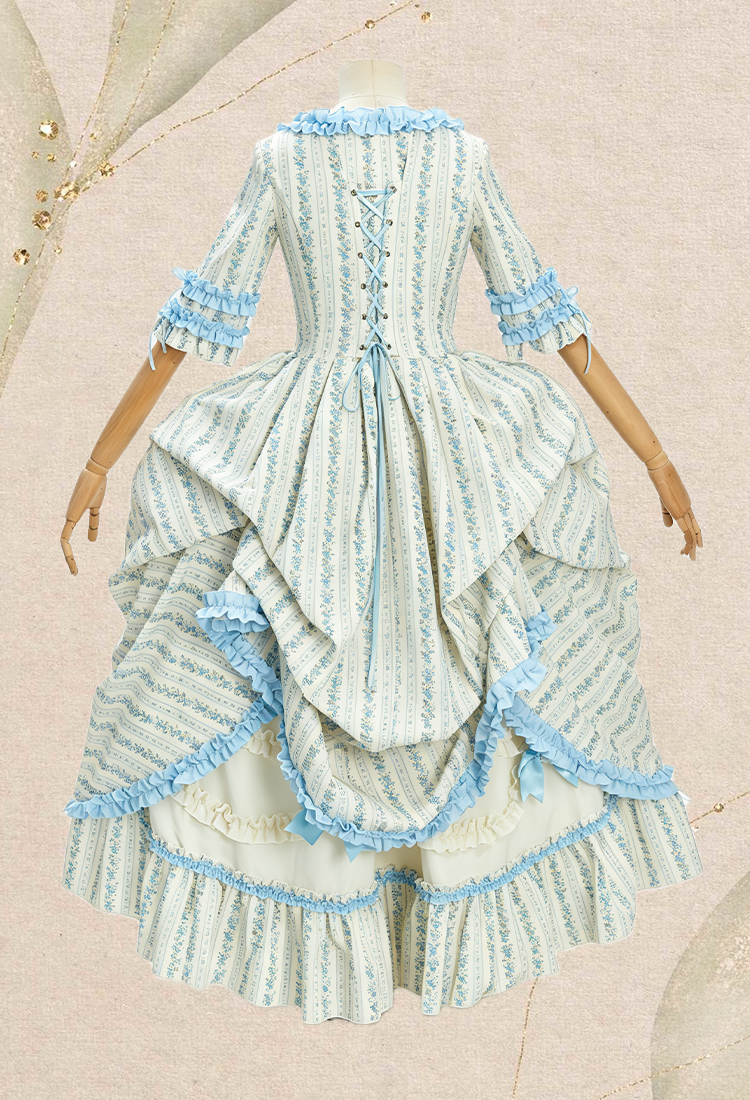 The Blossom Wall Rococo Dress
