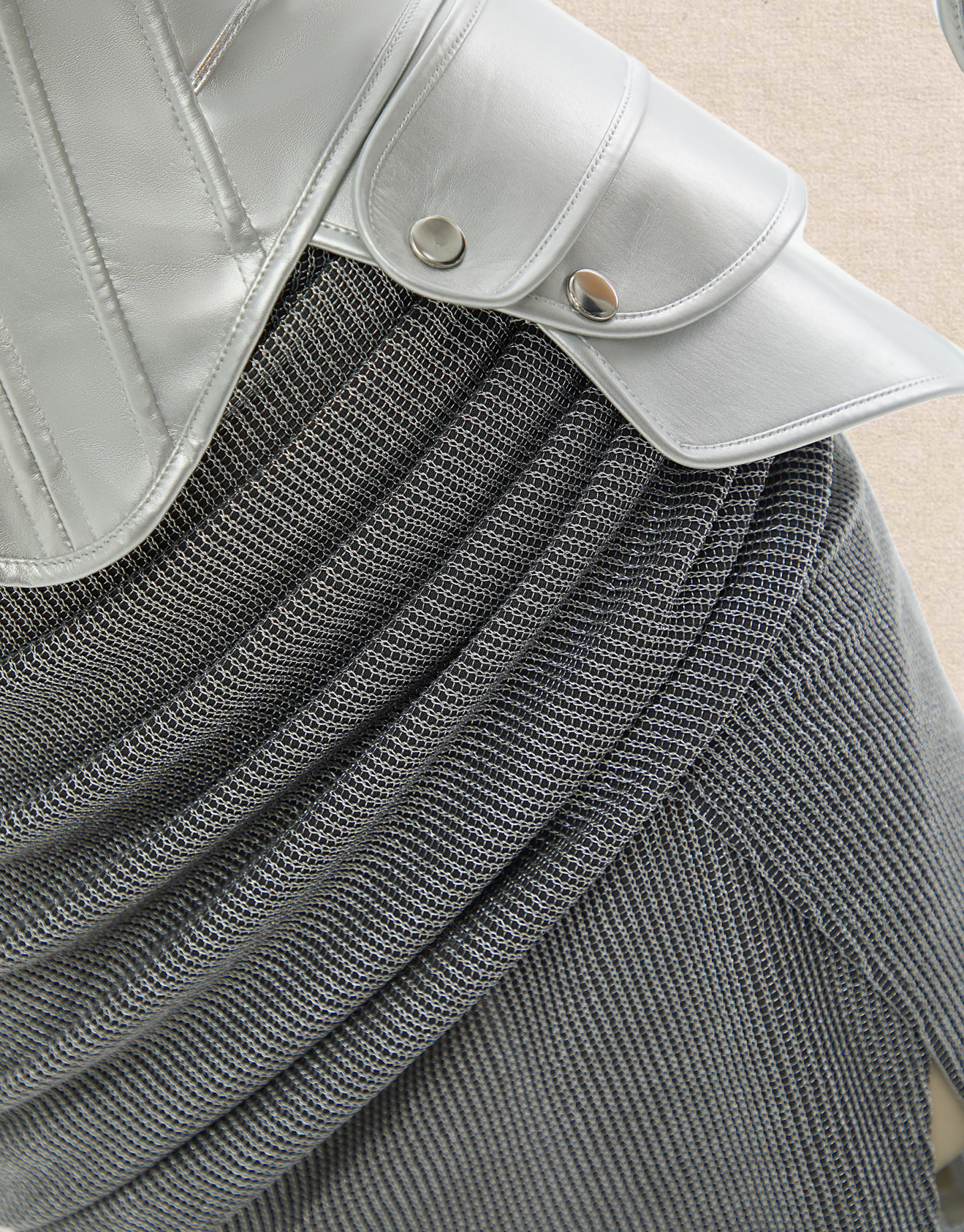 The Ironweave Knit with Knight Corset and Skirt