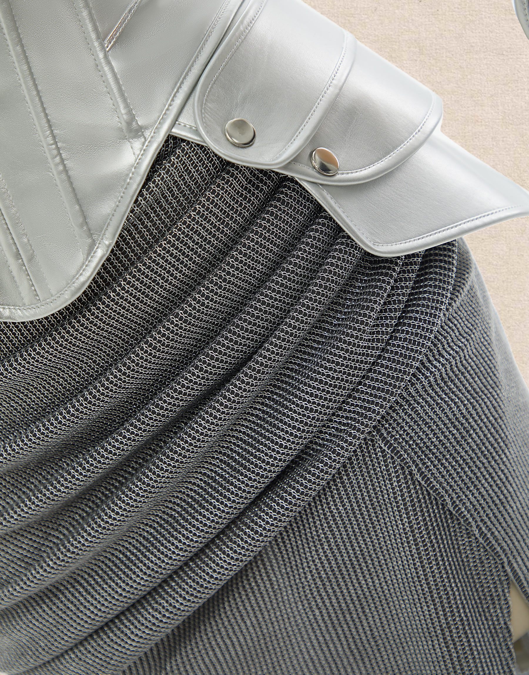 The Ironweave Knit with Knight Corset and Skirt