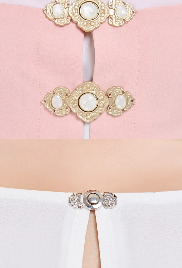 Medieval Renaissance Costume Vintage Retro Blue Green Puff Sleeves Fake Two Piece Dress