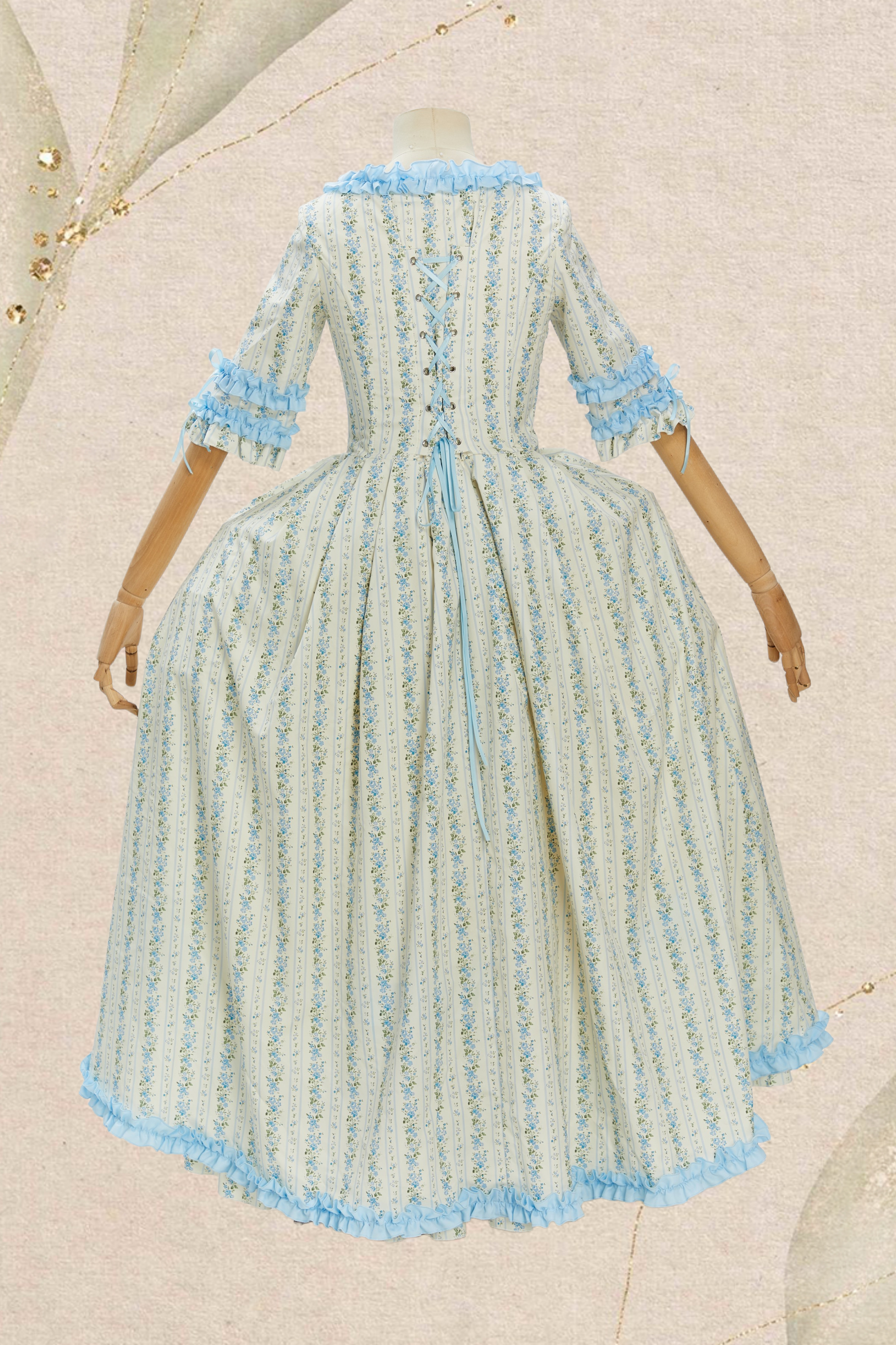 The Blossom Wall Rococo Dress