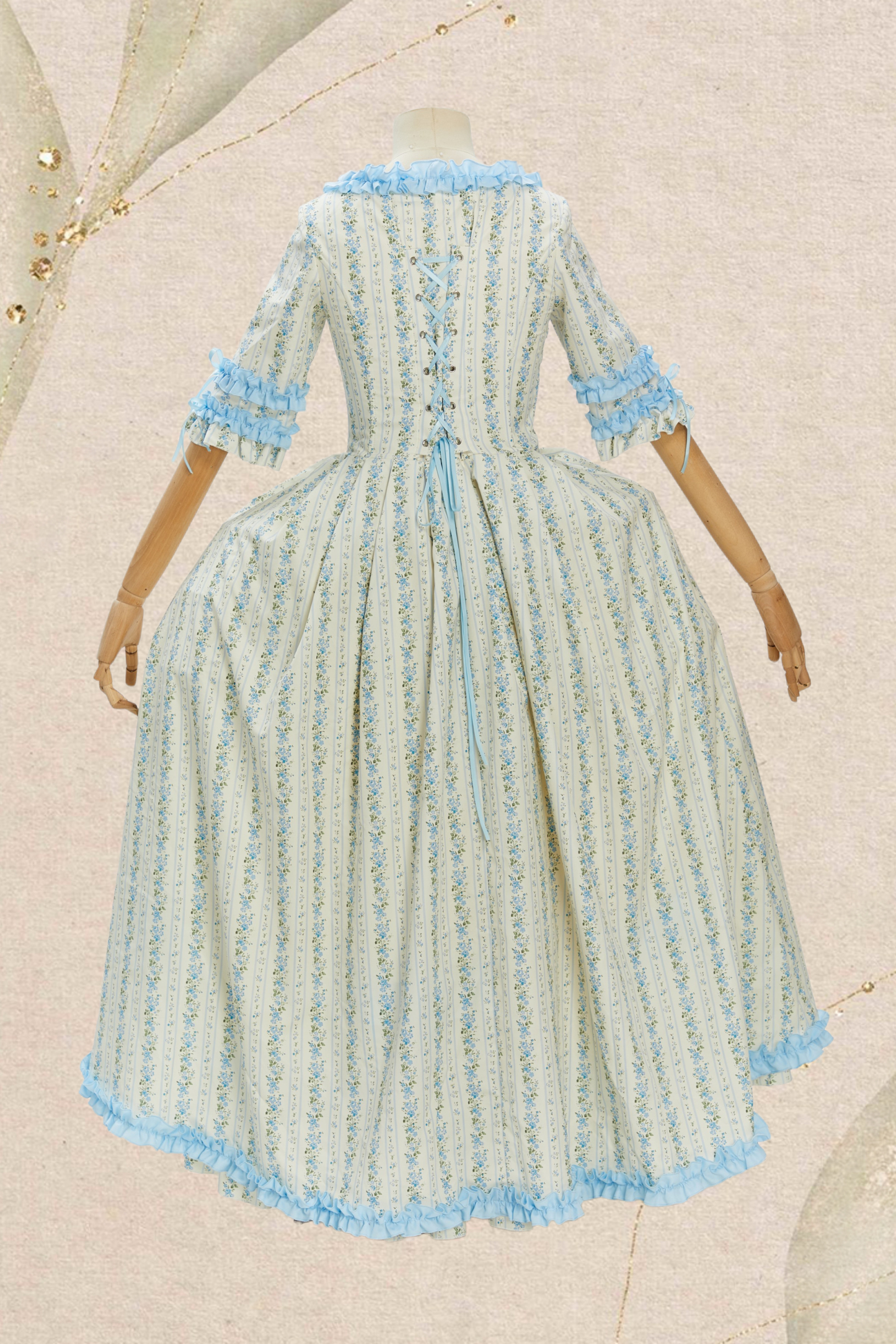 The Blossom Wall Rococo Dress