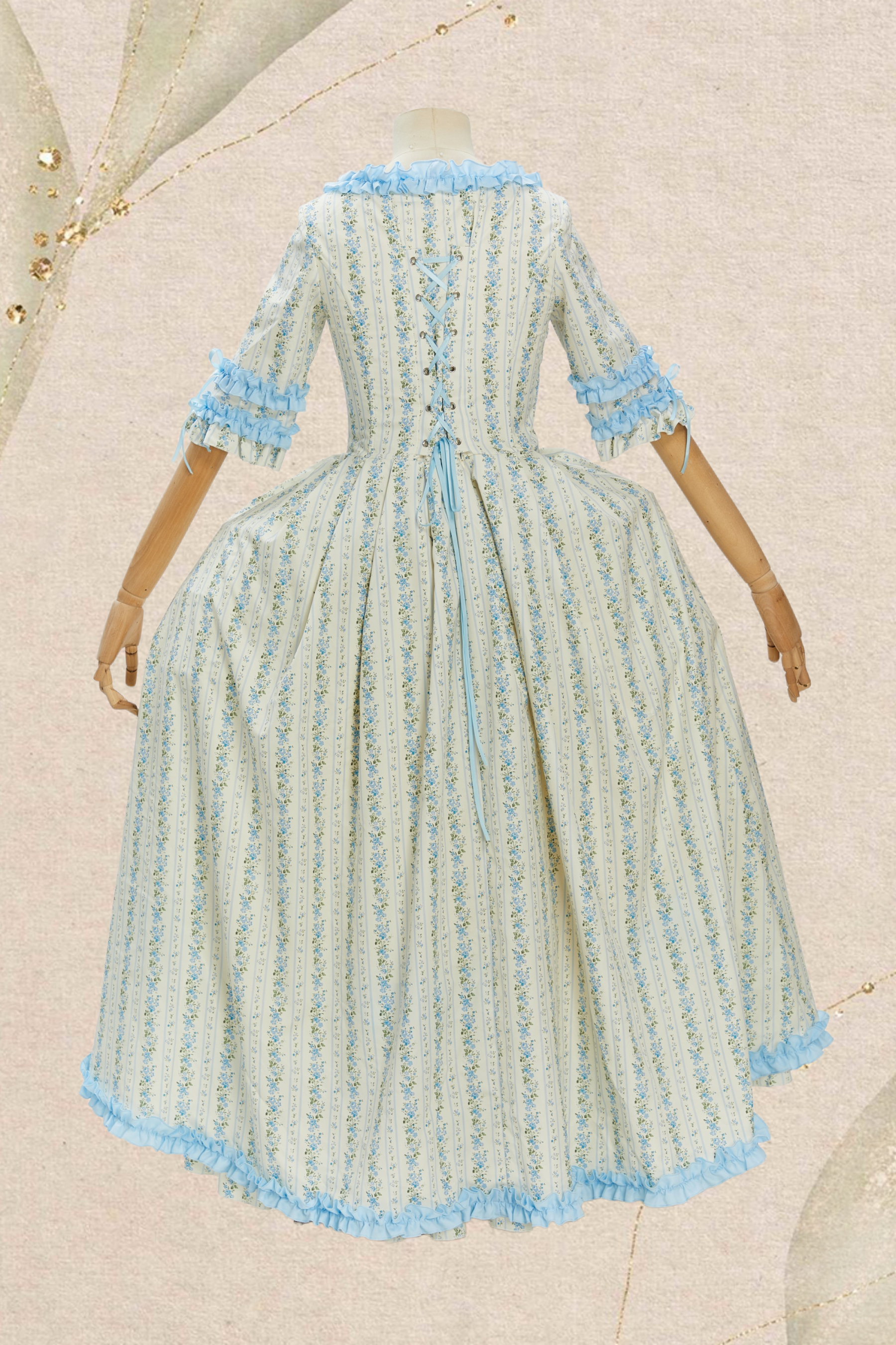 The Blossom Wall Rococo Dress