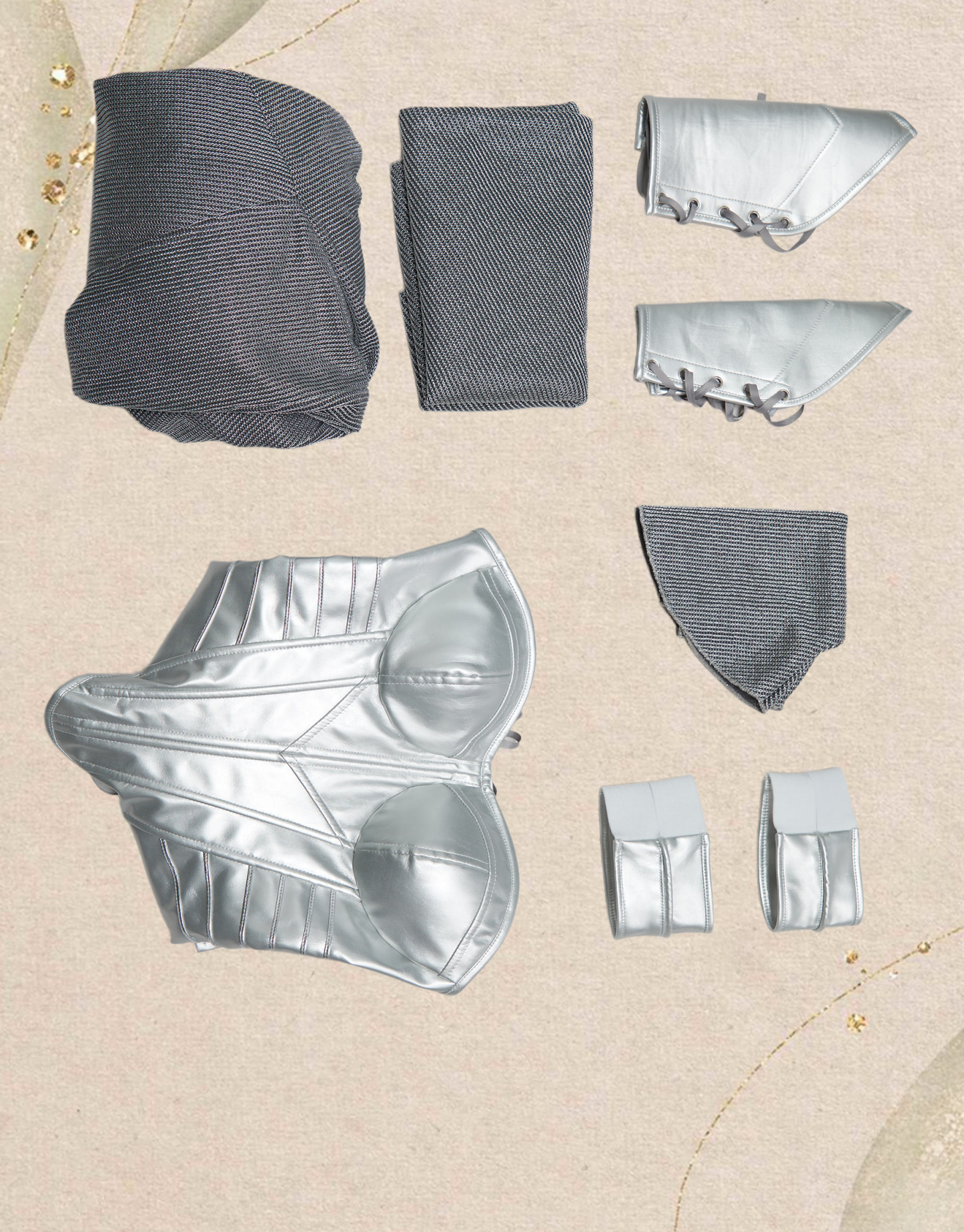 The Ironweave Knit with Knight Corset and Skirt