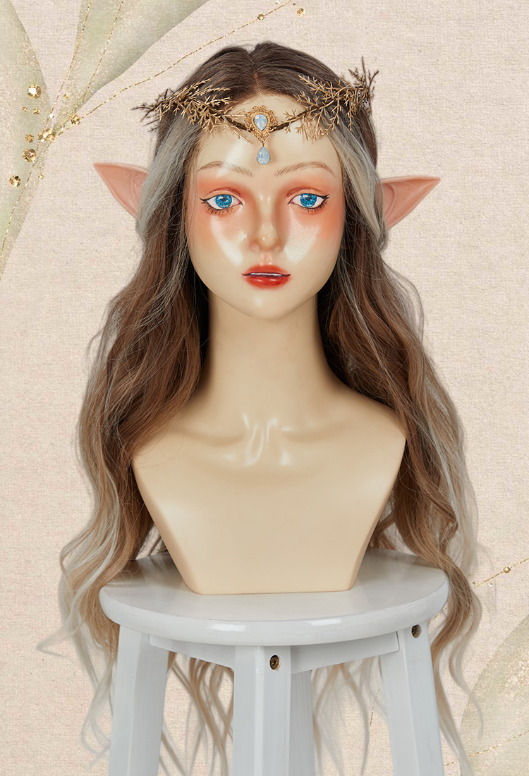 Medieval Style Cosplay Accessory Headpiece Elf Style Crown Head Decor