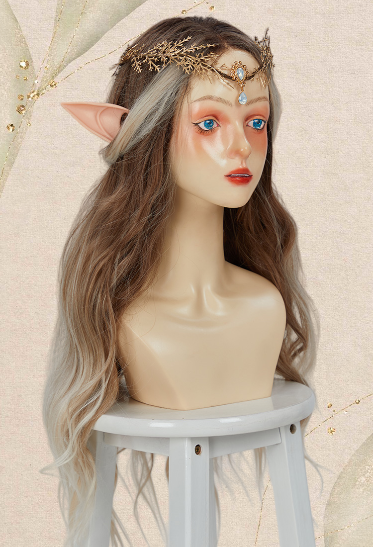 Medieval Style Cosplay Accessory Headpiece Elf Style Crown Head Decor
