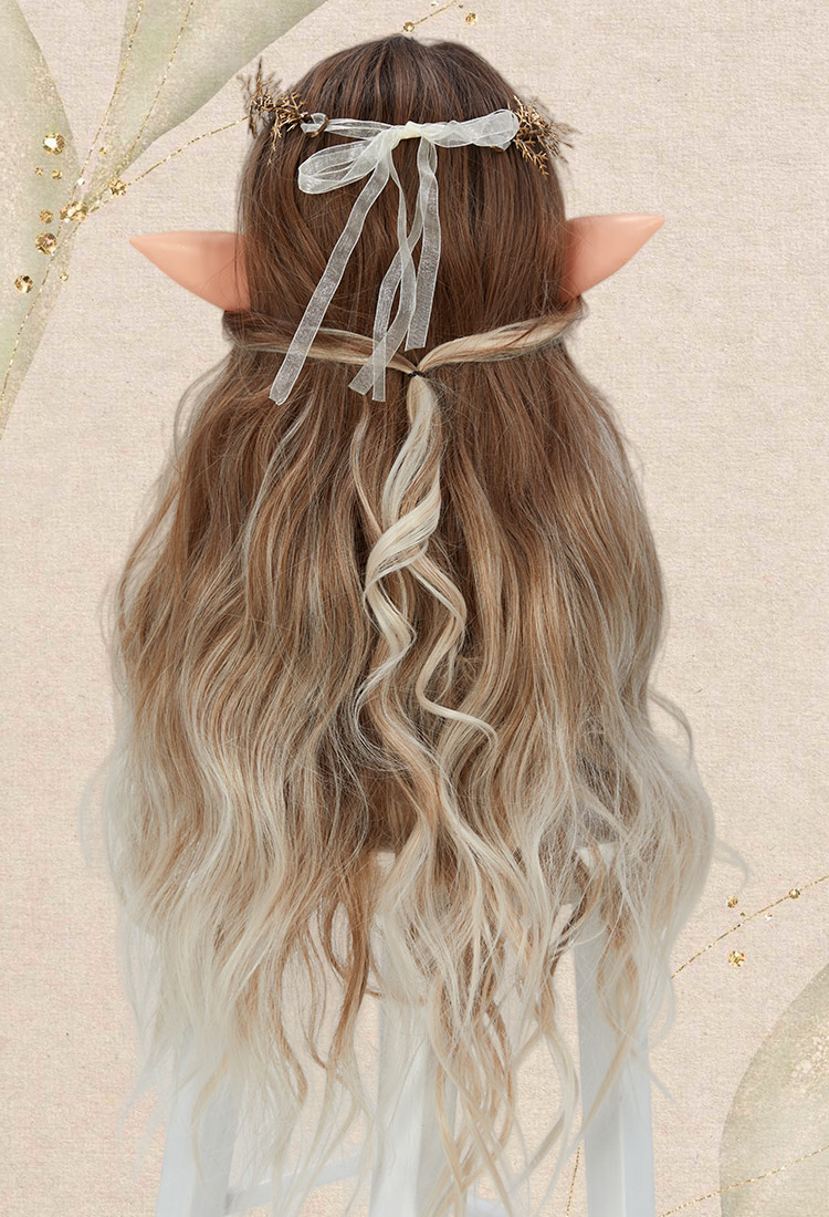 Medieval Style Cosplay Accessory Headpiece Elf Style Crown Head Decor