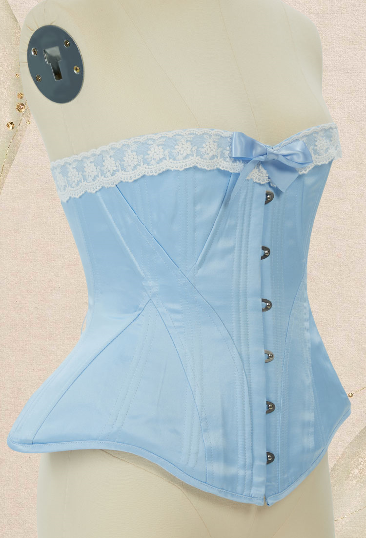 Medieval Renaissance Boned Waist Corset for Women 19th Century Vintage Lace Corset