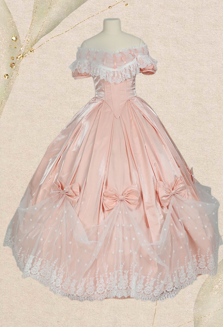 Women Renaissance Medieval Costume 18th Century Victorian Ball Gown Dress for Halloween