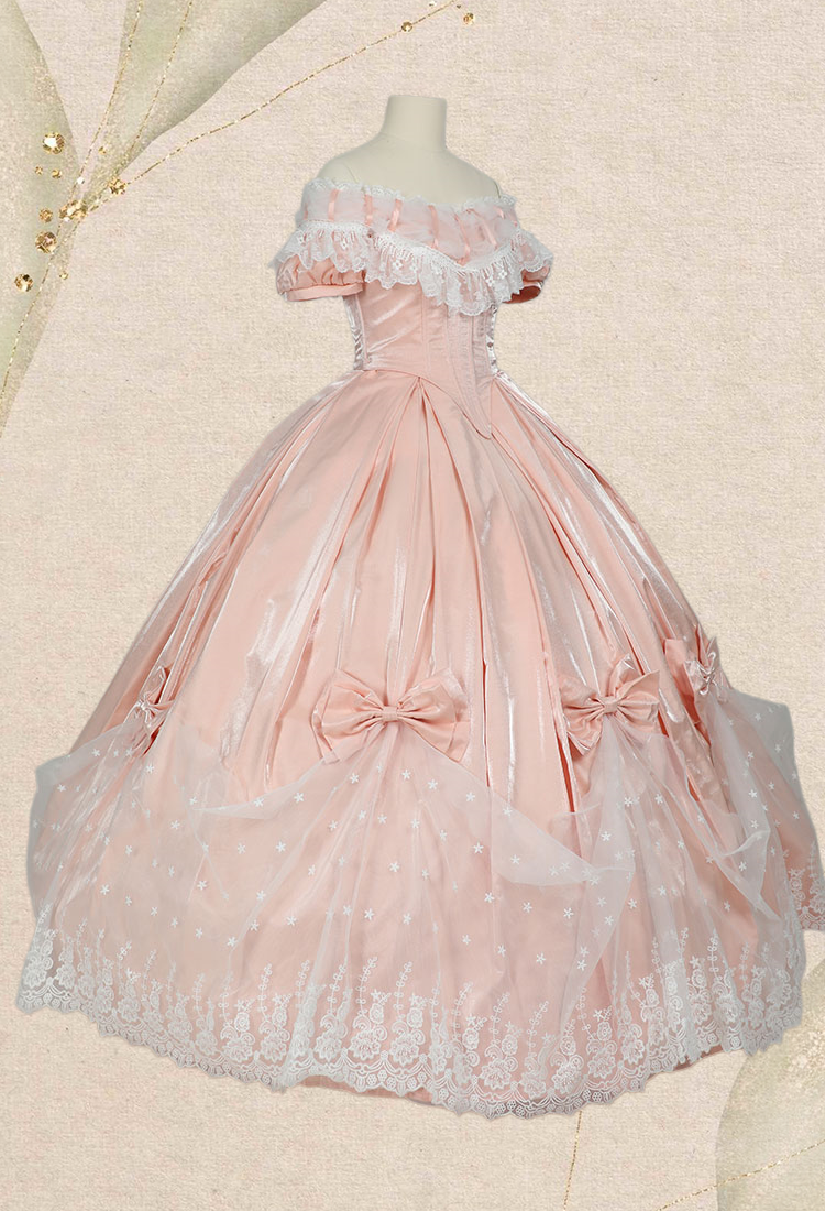 Women Renaissance Medieval Costume 18th Century Victorian Ball Gown Dress for Halloween