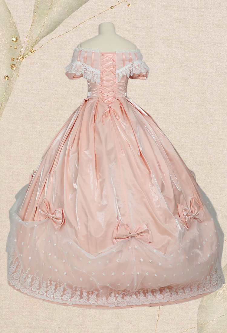 Women Renaissance Medieval Costume 18th Century Victorian Ball Gown Dress for Halloween