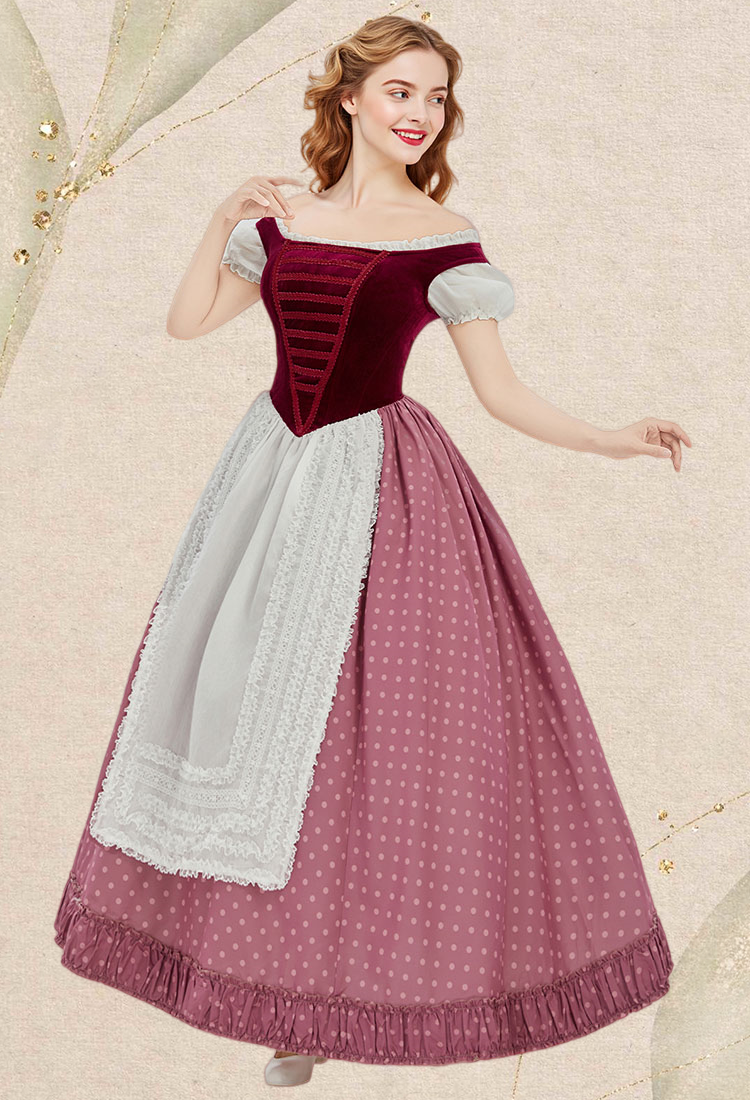 Medieval Costume Princess Sisi Munich Oktoberfest Dirndl Dress German Bavarian Costume