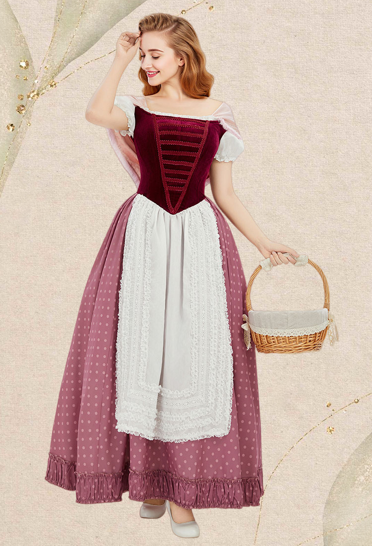 Medieval Costume Princess Sisi Munich Oktoberfest Dirndl Dress German Bavarian Costume