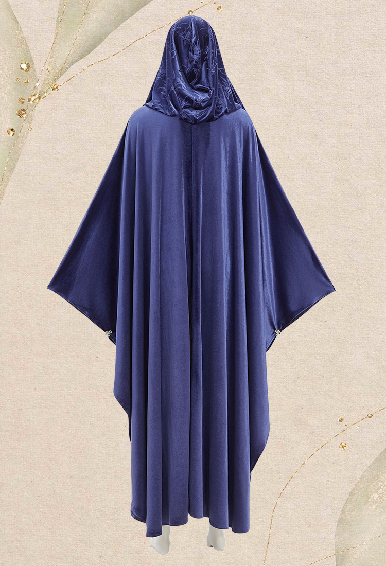 The Lord of the Rings Medieval Retro Velvet Cloak Renaissance Hooded Cape Halloween Witch Cloak