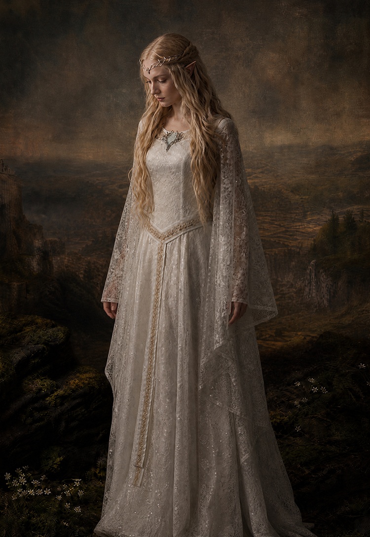 Galadhrim Star of Woodland Muse Dress