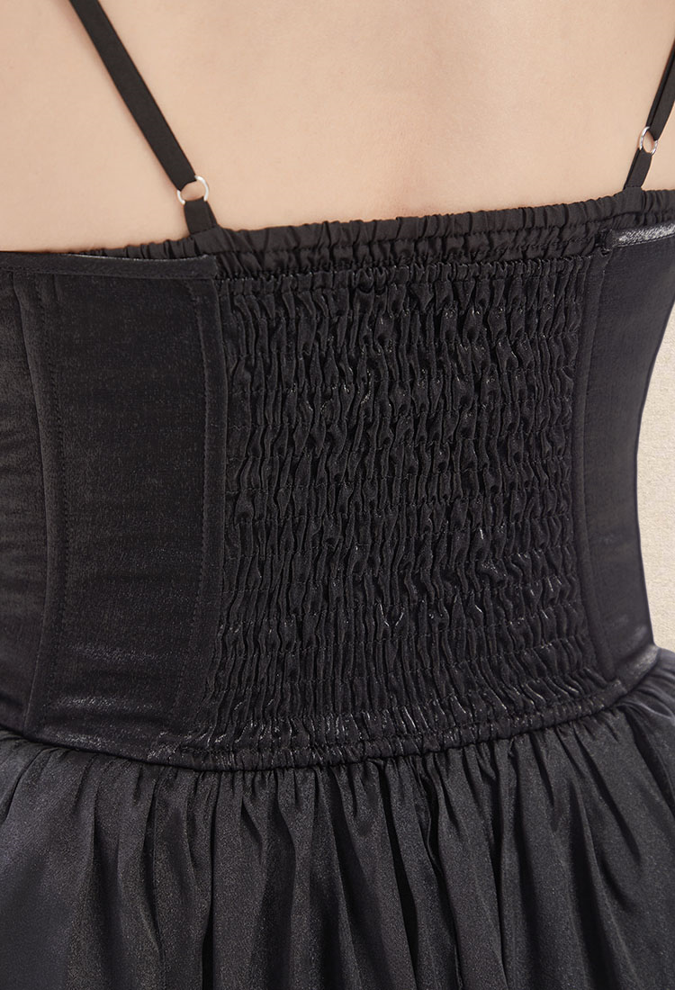 Medieval Dark Elf Dress Set Renaissance Gothic Costume Inner Dress Corset Dress Set with Cape