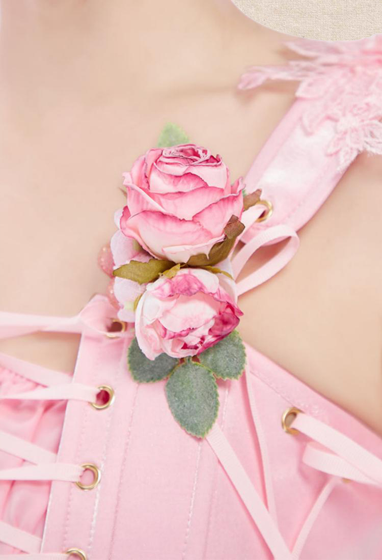 The Floral Awakening Spring Elf Dress