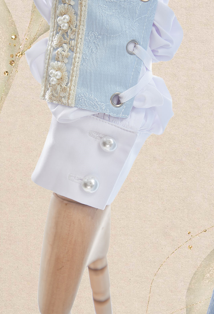 Italian Renaissance Dress Vintage Court Style Blue Dress